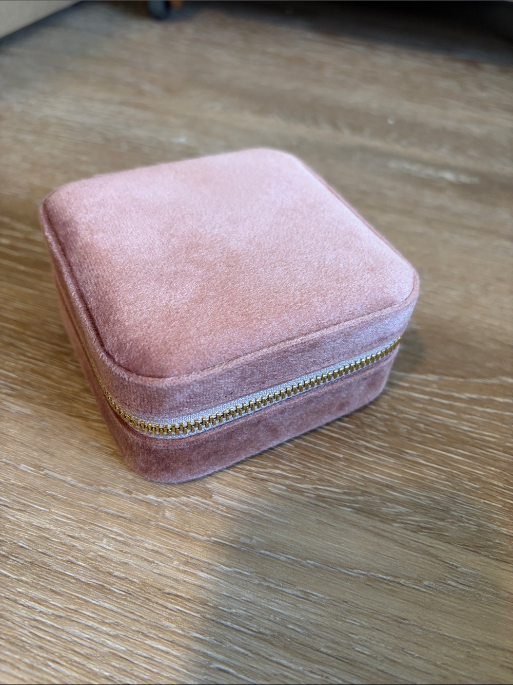 Homemade Velvet Jewelry Case
